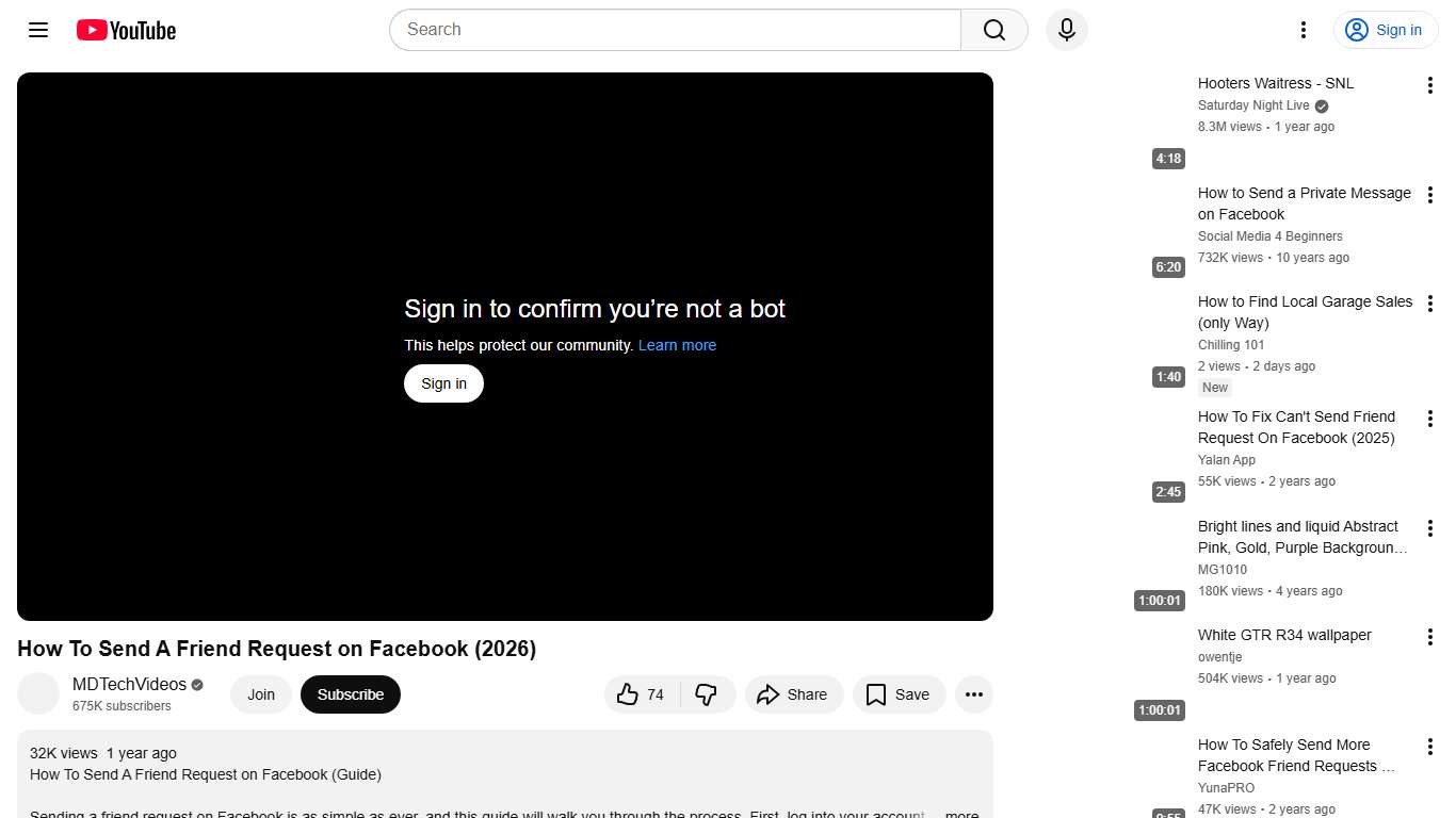 How To Send A Friend Request on Facebook (2026) - YouTube